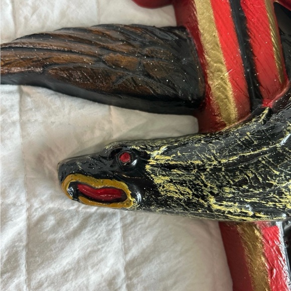 Vintage  Anheuser Busch Flying Eagle Logo Sign - Picture 5 of 12